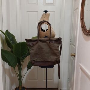 Elegant Brown Duffel Bag
